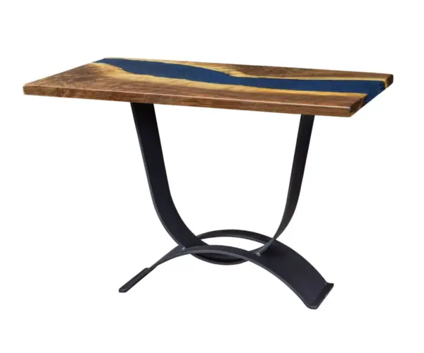 Dayton Base Epoxy Sofa Table