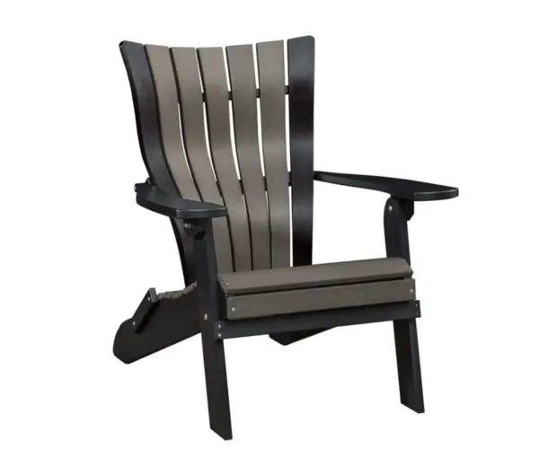 Folding Beach Chair - Straight Top