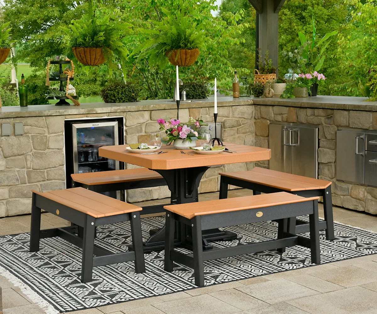 Café Dining Bench - 41"W - Image 2