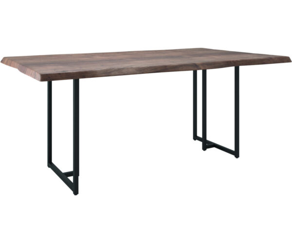 Live Edge #406 Metal Tube Table