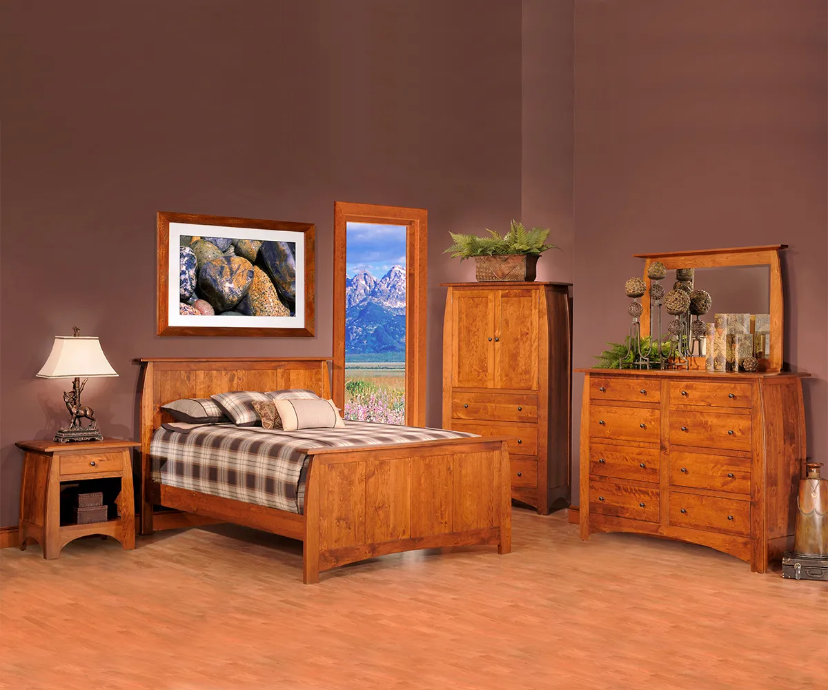 Bordeaux Panel Bed - Image 2