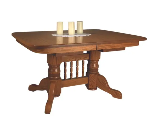 Columbia Double Pedestal Table