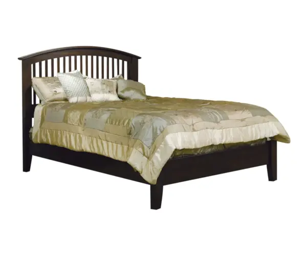 Cambrai Mission Bed with Low Footboard