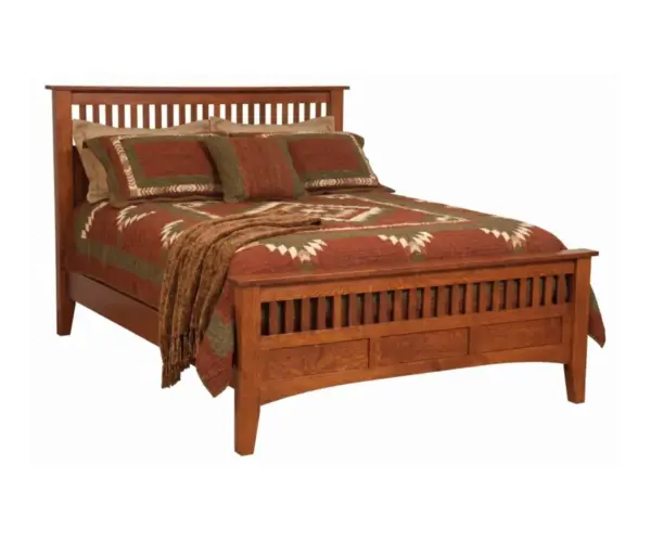 Empire Mission Antique Panel Bed