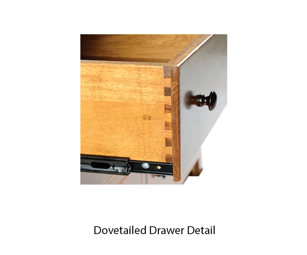 Barrington 3 Drawer Night Stand - Image 3