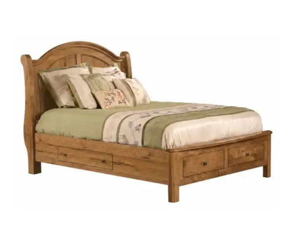 Meridian Sleigh Bed With Drawers