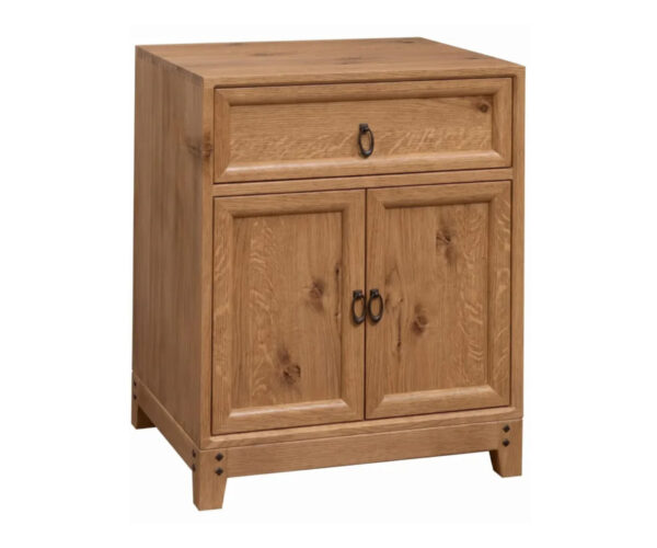 Glendale 1 Drawer 2 Door Nightstand