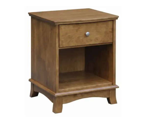 Crescent One Drawer Nightstand