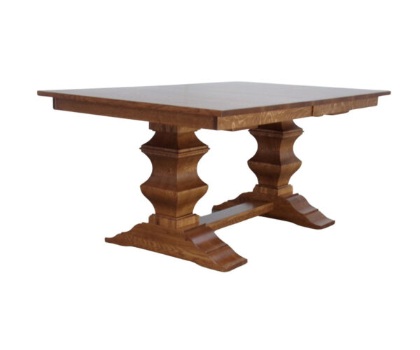 Edison Double Pedestal Table