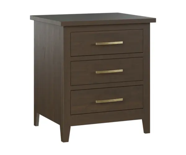 Lakeside 3 Drawer Nightstand