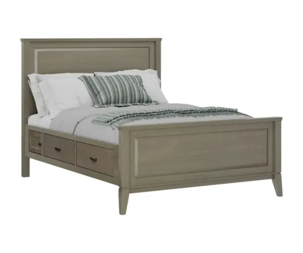 Saratoga Bed with Side Storage