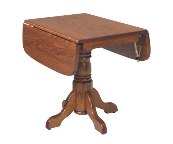 Drop Leaf Pedestal Table