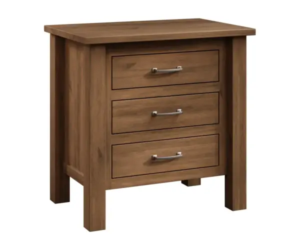 Lindholt Three Drawer Nightstand
