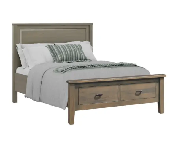 Saratoga Bed with Footboard Storage