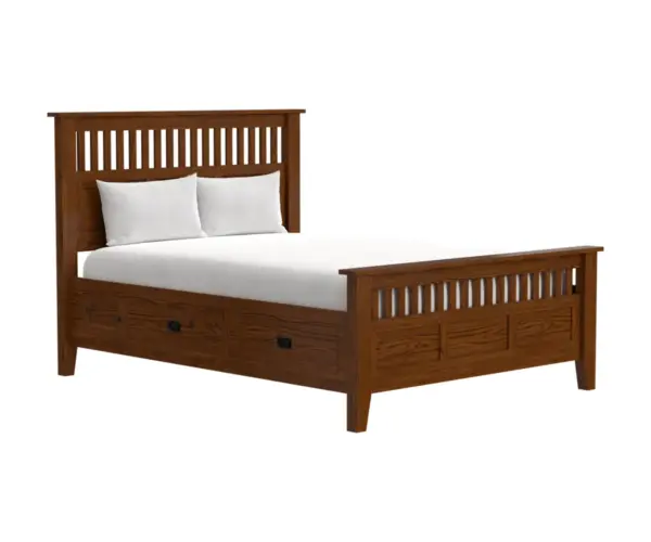 Siesta Mission Bed with Side Storage