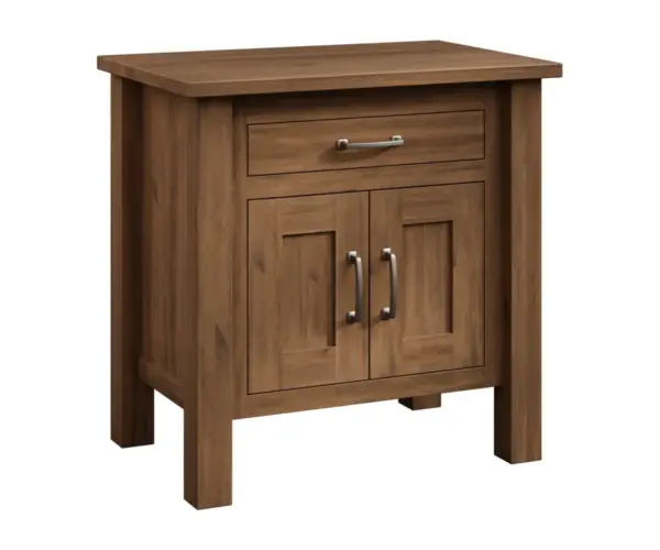 Lindholt One Drawer, Two Door Nightstand